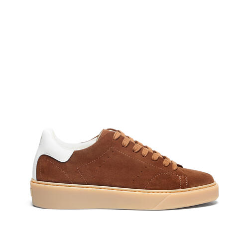 Sneaker in Suede Snuff Linea Botero