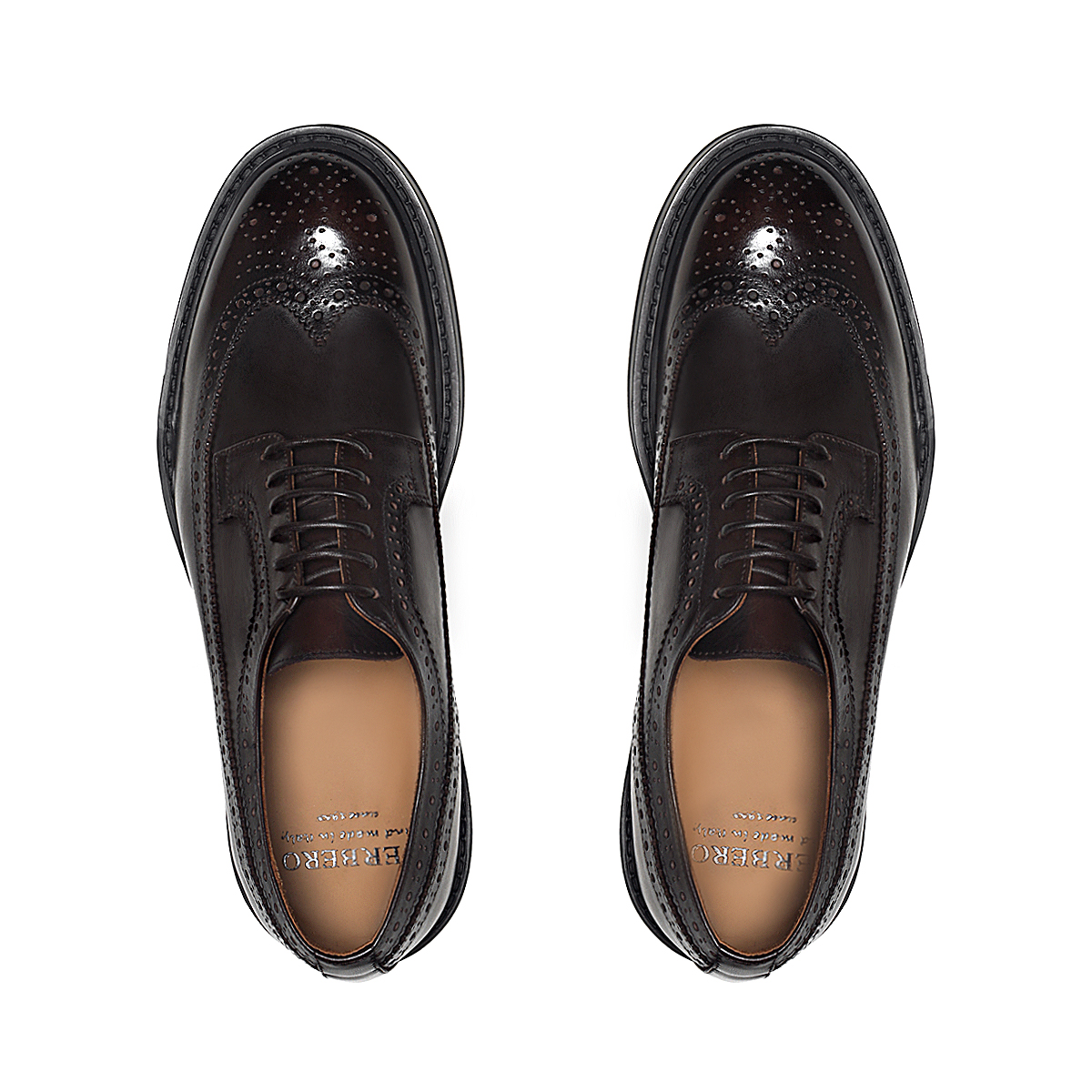 Brogue Wing Tip Linea Duca - immagine 3
