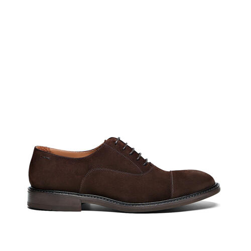 Oxford in Suede Testa di Moro Sanzio